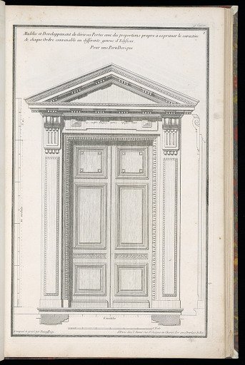 Pour une Porte Dorique
