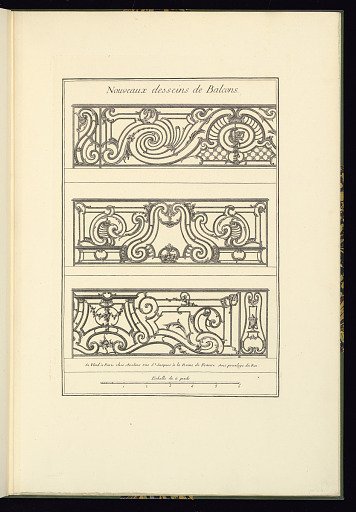 Nouveaux Desseins de Balcons