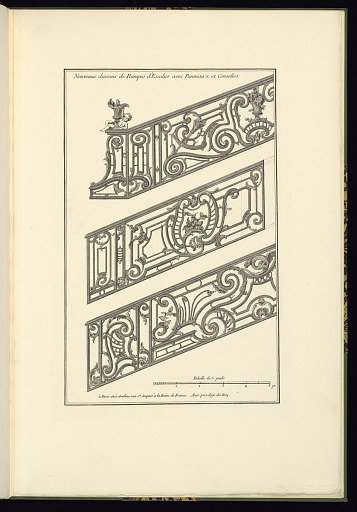 Nouveaux desseins de Rampes d’Escalier avec Panneaux et Consolles