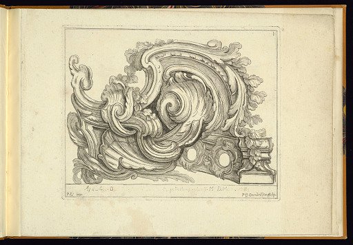 Design for Rococo Ornament