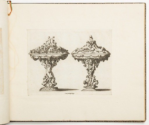 Design for Covered Cups, from Dessins d'orfèvrerie (Designs for Metalwork)