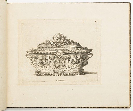 Tureen Design, from Dessins d'orfèvrerie (Designs for Metalwork)