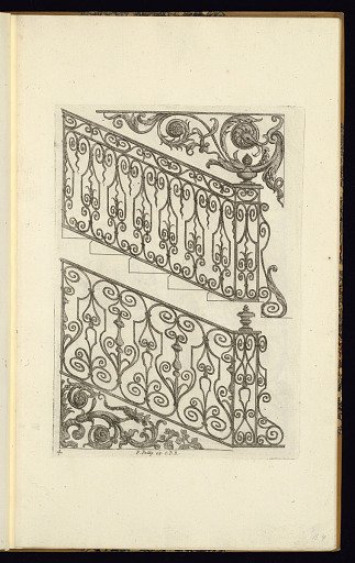 Wrought Iron Staircase Balustrade and Bracket Designs