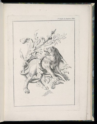 Lion Ornament Design