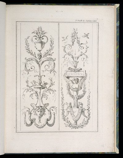 Two Arabesque Panel Designs