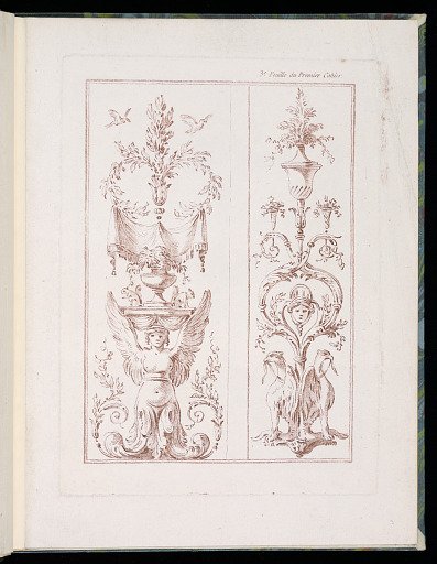 Two Arabesque Panel Designs