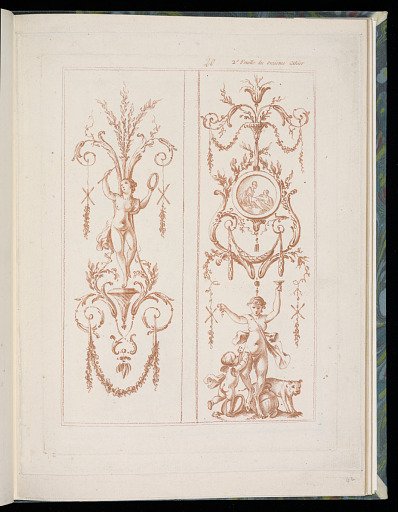 Two Arabesque Panel Designs