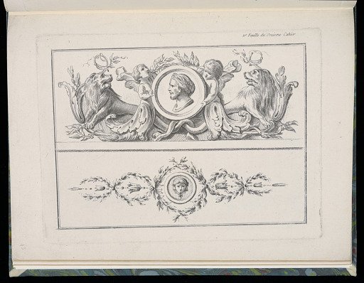 Two Ornament Designs with Roundels