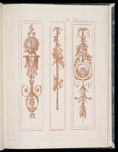 Three Arabesque Panel Designs
