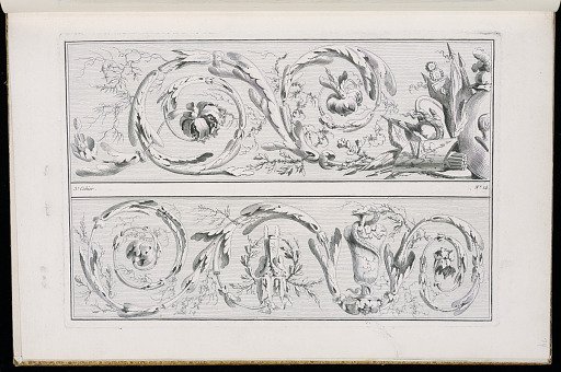 Two Foliate Frieze Designs