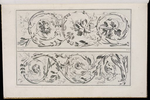 Two Foliate Frieze Designs