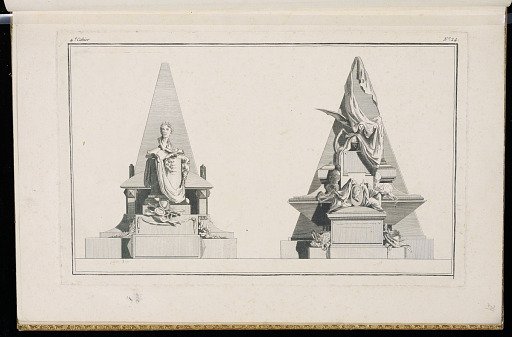 Two Funerary Monument Designs