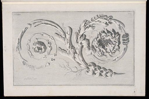 Scrolling Foliate Ornament Design