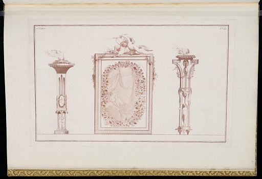 Designs for Incense Burners and a Framed Picture