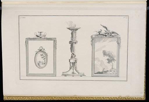 Designs for Frames and an Incense Burner