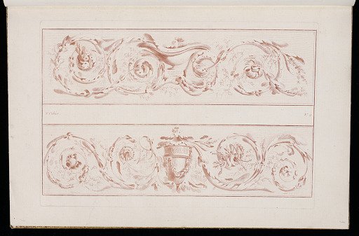 Two Foliate Frieze Designs