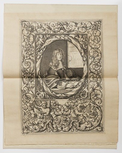 Portrait of Hugues Brisville, from Diverses pièces de serruriers (Various Designs for Locksmiths)