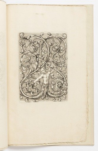 Plate 14, from Diverses pièces de serruriers (Various Designs for Locksmiths)