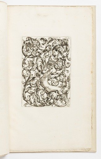 Plate 3, from Diverses pièces de serruriers (Various Designs for Locksmiths)