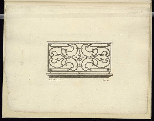 Design for a Balustrade (Rail)