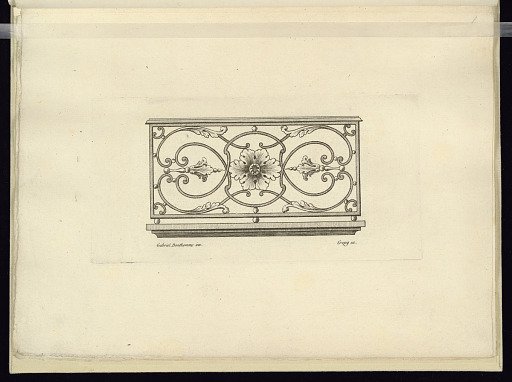 Design for a Balustrade (Rail)