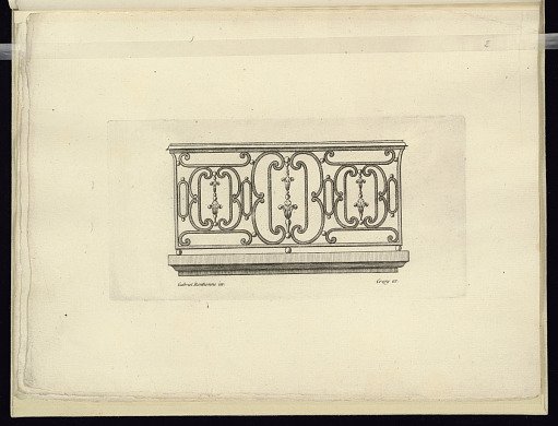 Design for a Balustrade (Rail)