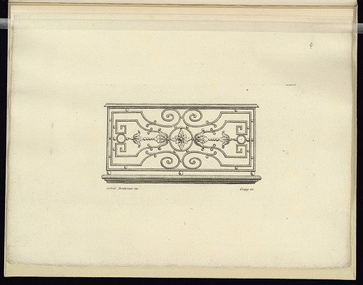 Design for a Balustrade (Rail)