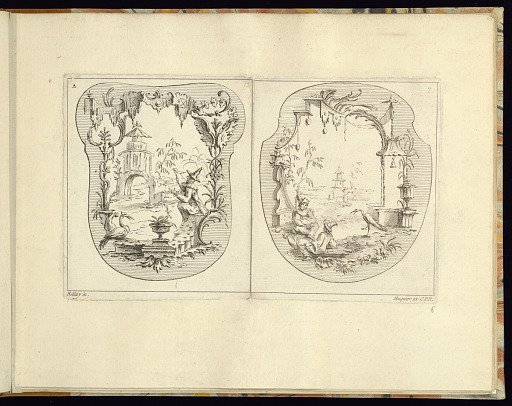 Design for a Hand Fan (Left Plate)