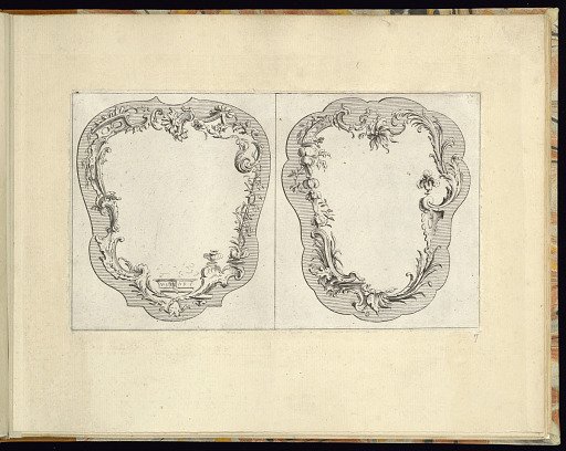 Two Designs for Hand Fans or Frames