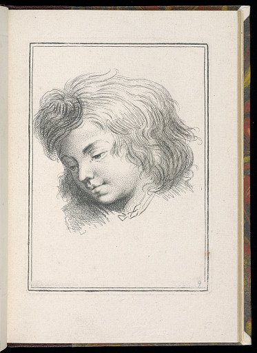 Study of a Young Boy's Head