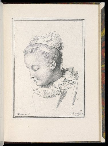 Study of a Young Girl's Head