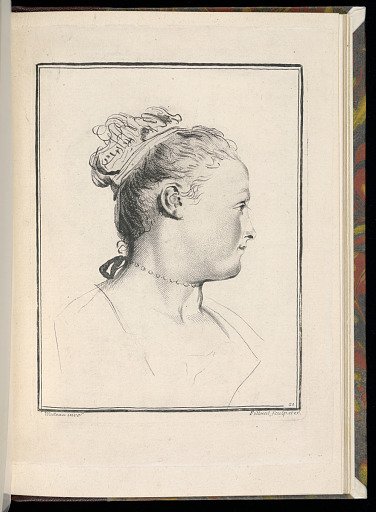 Study of a Woman in Profile