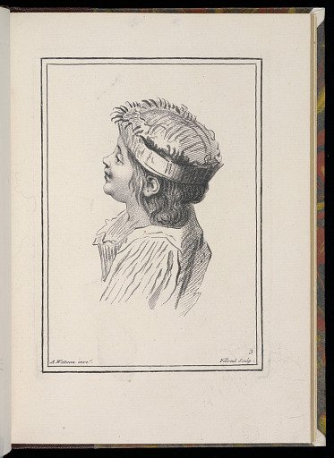 Child Wearing a Cap or Crown