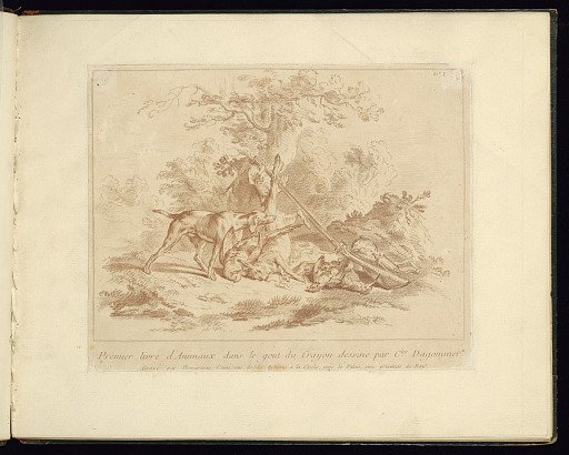 Title Page and Hunting Scene