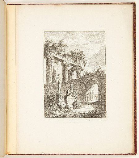 The Statue Before the Ruins