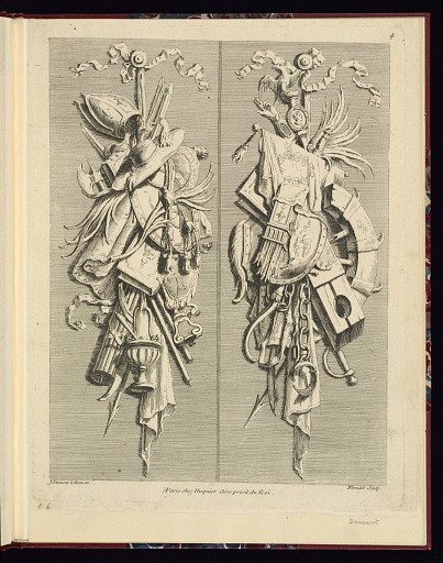 Two Ornamental Trophy Designs