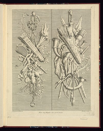 Two Ornamental Trophy Designs