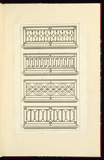 Four Balustrade Designs