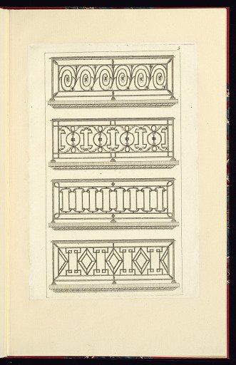Four Balustrade Designs