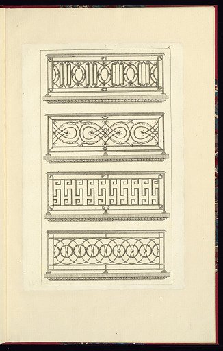 Four Balustrade Designs