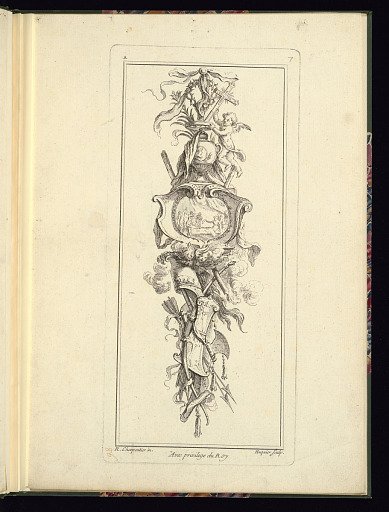 Design for a Pendant Trophy