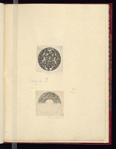 Design for a Watchcase Lid or Medallion
