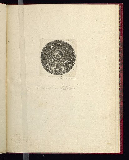 Design for a Watchcase Lid or Medallion