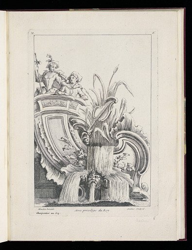 Rocaille Fountain Design