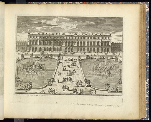 LE CHATEAU DE VERSAILLES du côté du Jardin