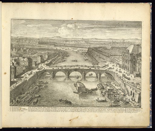 LE PONT ROIAL DES THUILERIES
