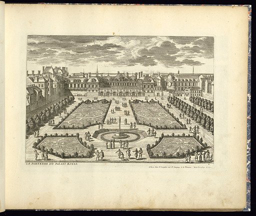 LE PARTERRE DU PALAIS ROYAL