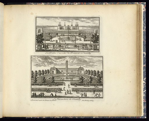 Les Petites Cascades de Beauvais à Chantilly (Upper Plate)