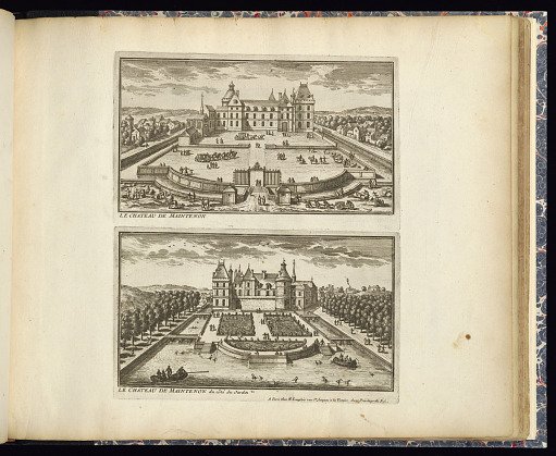 LE CHATEAU DE MAINTENON (Upper Plate)
