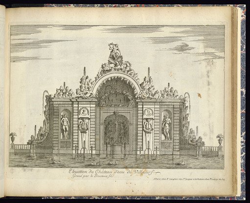 Elevation du Château d’eau de Villaserf